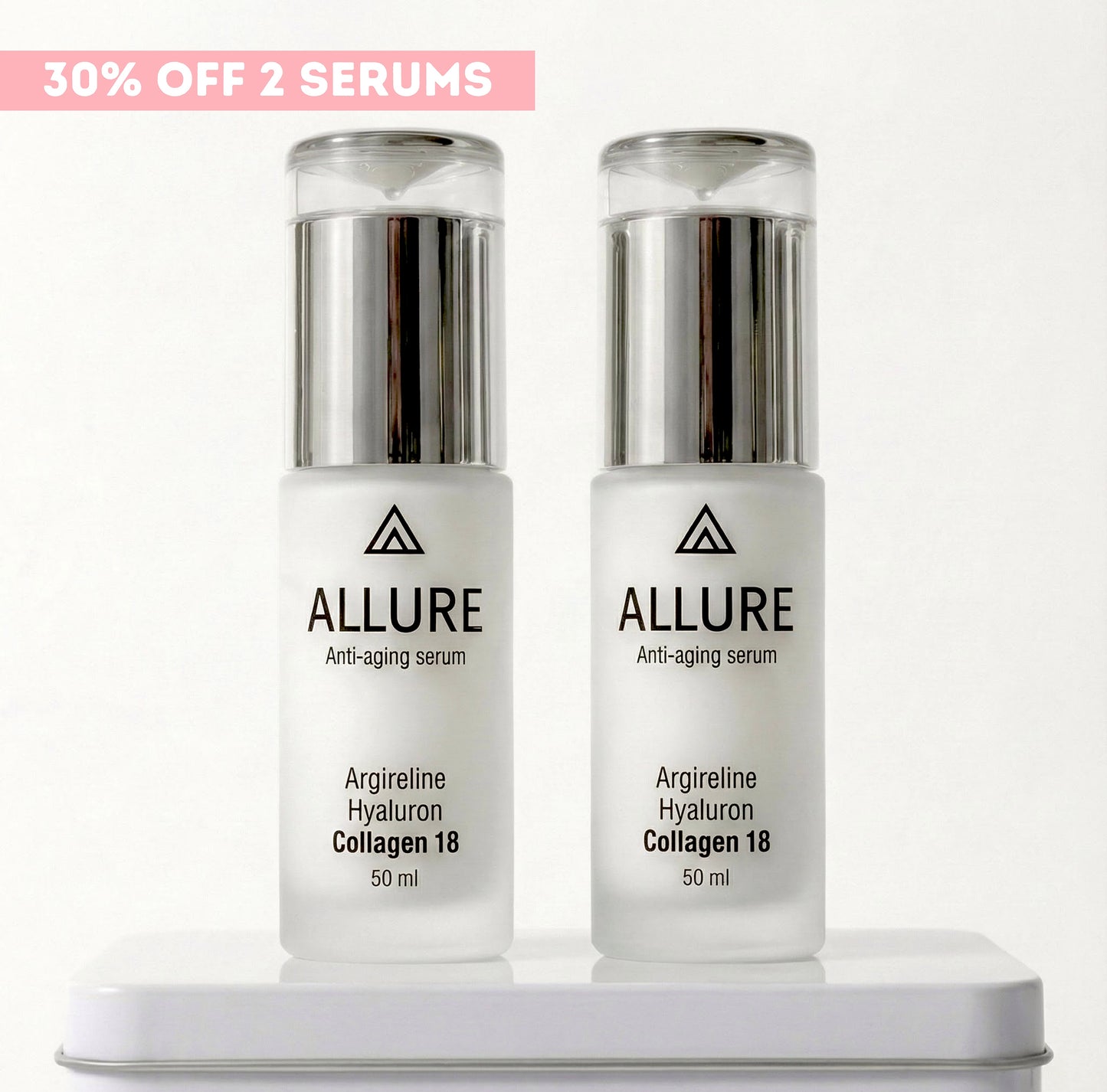 Two Argireline-Hyaluron Serums