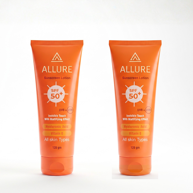 2 Allure SPF50 Sunscreens