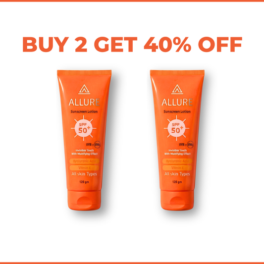 2 Allure SPF50 Sunscreens