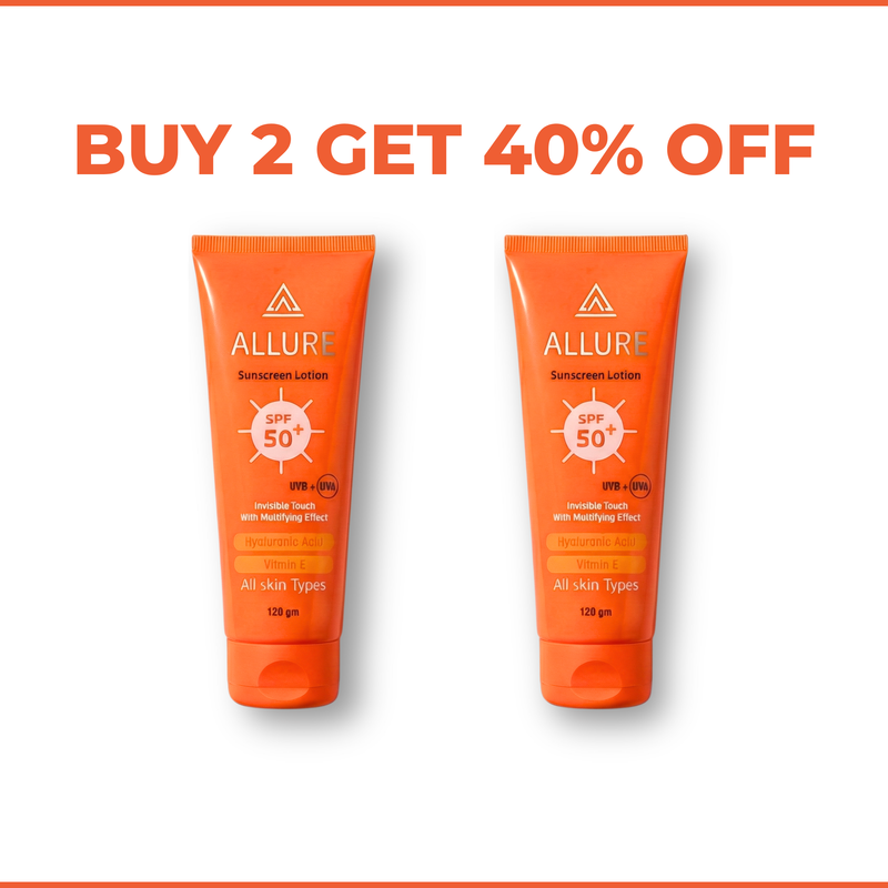 2 Allure SPF50 Sunscreens