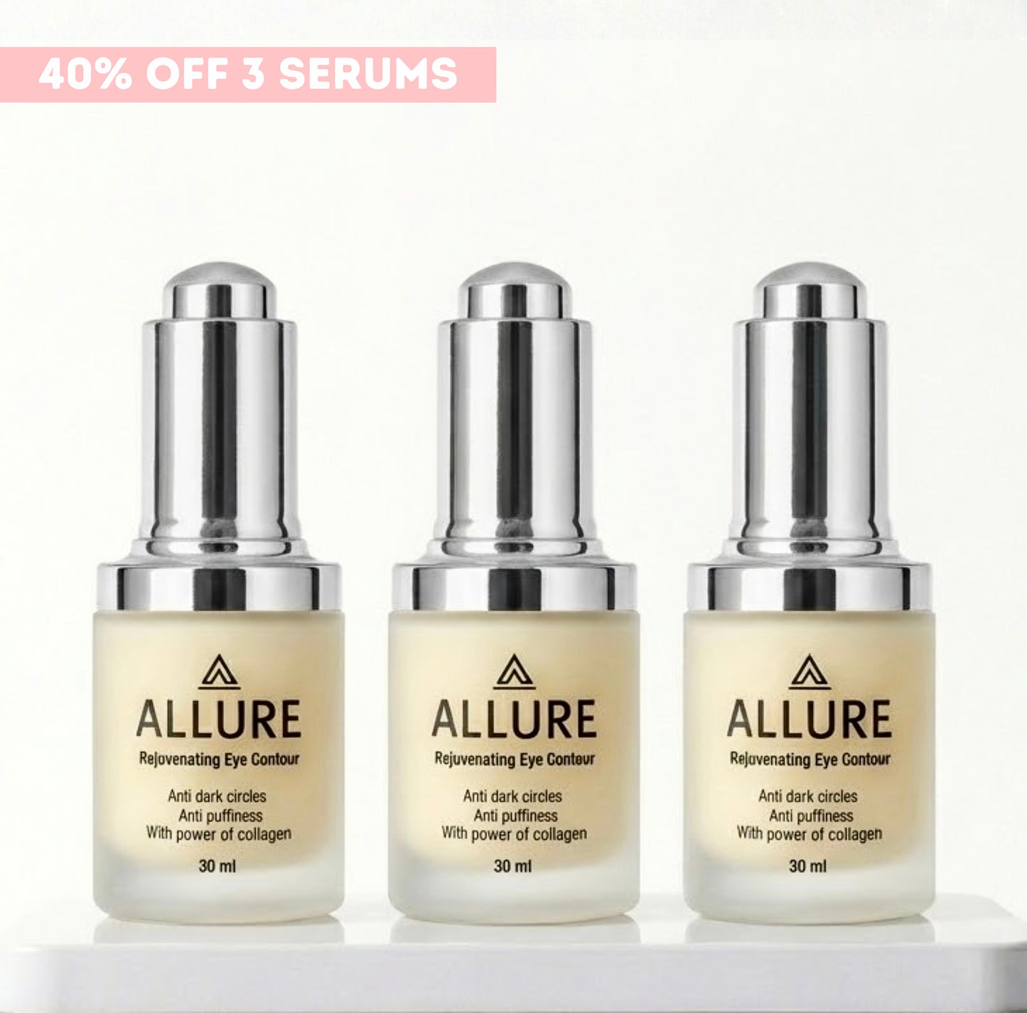 3 Eye Contour Serums