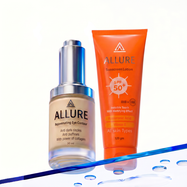Eye Contour Serum + SPF50 Sunscreen