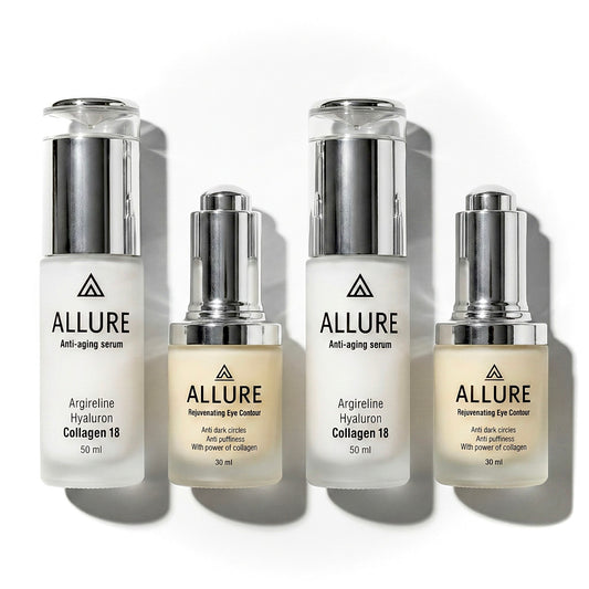 2 Argireline-Hyaluron Serums + 2 Eye Contour Serums